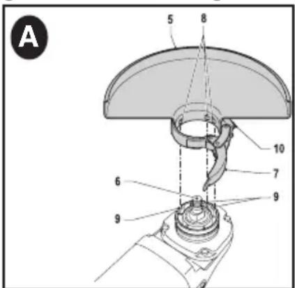 BLACK & DECKER BDEG400 - MOUNTING GUARD - 1