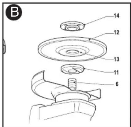 BLACK & DECKER BDEG400 - FITTING - 1
