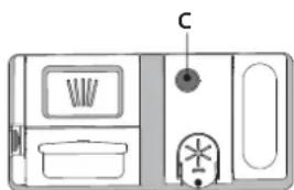 INDESIT DIE 2B19 A - RIEMPIMENTO DEL DISTRIBUTORE BRILLANTANTE - 1