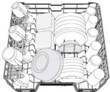 INDESIT DIE 2B19 A - PANIER supérieur - 1
