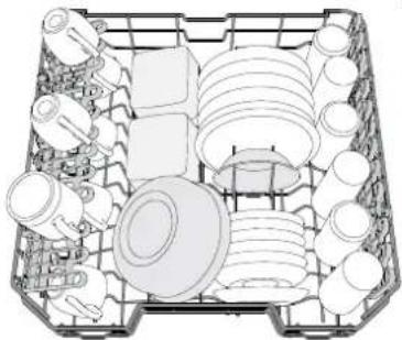 INDESIT DIE 2B19 A - GÖRNY KOSZ - 1