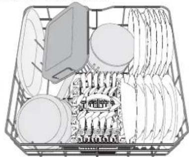 INDESIT DIE 2B19 A - LOWER RACK - 1