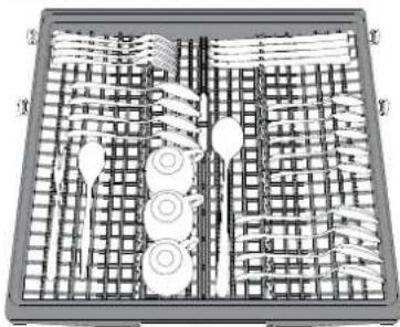 WHIRLPOOL WI 7020 PEF - ПОЛКА ДЛЯ СТОЛОВЫХ ПРИБОРОВ - 2