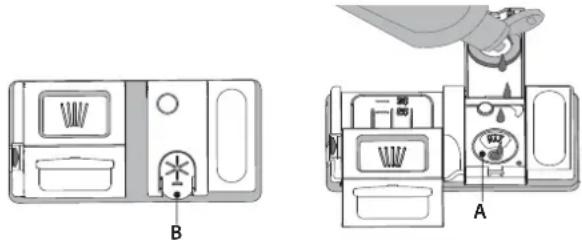 WHIRLPOOL WI 7020 PEF - ЗАЛИВКА ОПОЛАСКИВАТЕЛЯ - 1