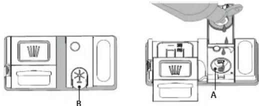 WHIRLPOOL WI 7020 PEF - REMLIR LE DISTRIBUTEUR DE LIQUIDE DE RINÇAGE - 1