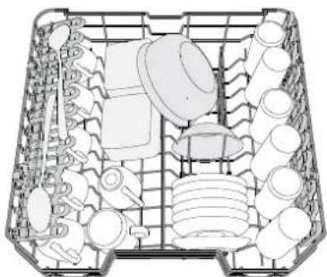 WHIRLPOOL WI 7020 PEF - PANIER SUPÉRIEUR - 1