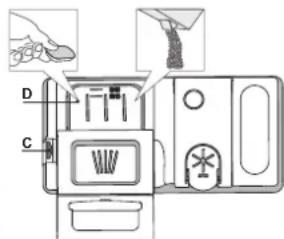 WHIRLPOOL WI 7020 PEF - REMLIR LE DISTRIBUTEUR DE DÉTERGENT - 1