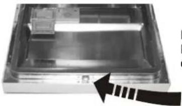 BRANDT DFH13217X - Nettoyage de la porte - 1
