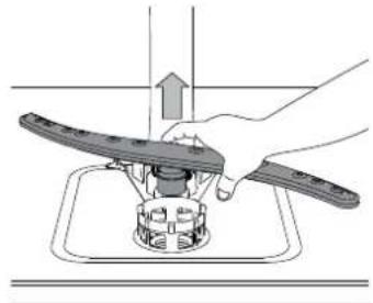 WHIRLPOOL WIS 7030 PEF - PULIZIA DEI BRACCI ASPERSORI - 2