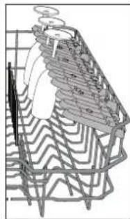 WHIRLPOOL WIS 7030 PEF - FOLDABLE FLAPS WITH ADJUSTABLE POSITION - 2