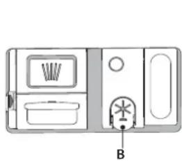 WHIRLPOOL WIS 7030 PEF - RIEMPIMENTO DEL DISTRIBUTORE BRILLANTANTE - 1