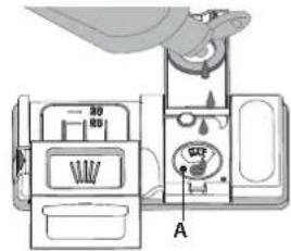 WHIRLPOOL WIS 7030 PEF - FILLING THE RINSE AID DISPENSER - 2