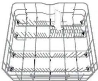 WHIRLPOOL WIS 7030 PEF - CESTELLO INFERIORE - 2