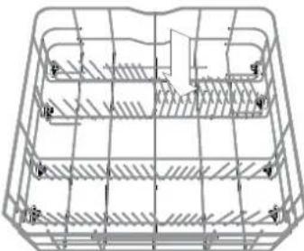 WHIRLPOOL WIS 7030 PEF - PANIER INFÉRIEUR - 2