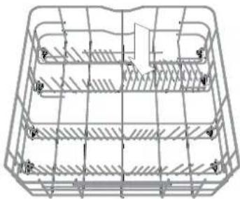 WHIRLPOOL WIS 7030 PEF - LOWER RACK - 2