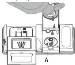 WHIRLPOOL WIS 7030 PEF - NAPEŁNIANIE DOZOWNIKA PLZYNU NABŁYSZCZAJACEGO - 2