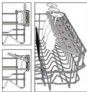 WHIRLPOOL WIS 7030 PEF - SPONDE RIBALTABILI CON POSIZIONE REGOLABILE - 1
