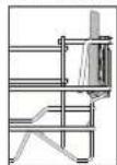 WHIRLPOOL WIS 7030 PEF - SKLADANE POLECZI Z REGULOWANYM POLOZENIEM - 1