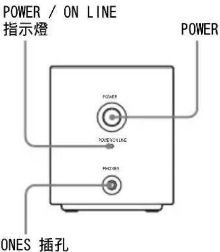 SONY WAHTSBP1 - 前面板 - 1