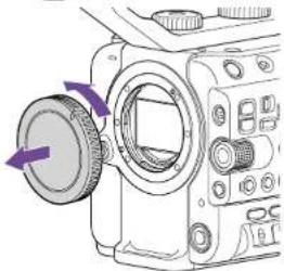 SONY ILMEFX6TK - Fixation d'un objectif à monture E - 2