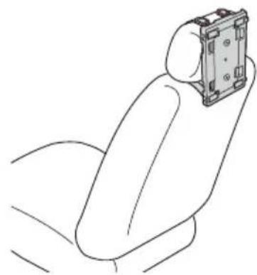 SONY MV650STR - Per fissare saldamente il pannello di installazione, ridurre la lunghezza delle cinghie onde evitare che risultino allentate. - 1