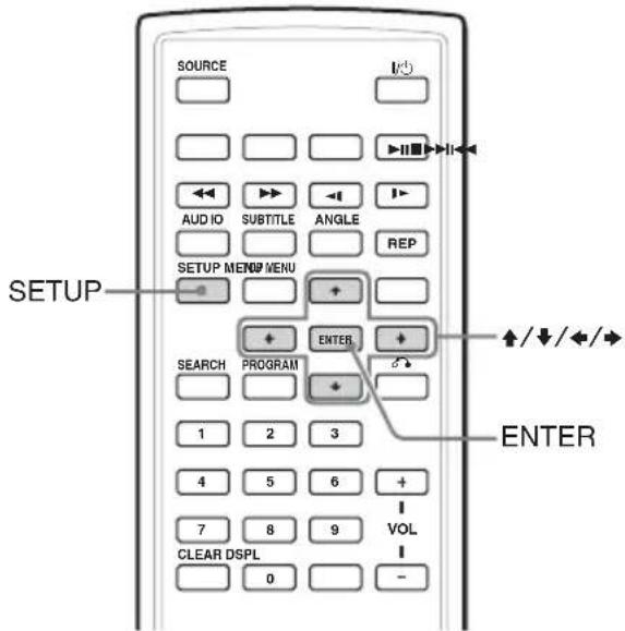 SOURCE AUDIO SUBTITLE ANGLE REP SETUP MENU ENTER SEARCH PROGRAM 1 2 3 4 5 6 + 7 8 9 VOL CLEAR DSPL 0 -