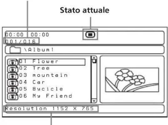 Stato attuale 00:00 00:00 0.01/0.16 \Album1 01 Flower 02 Tree 03 mountain 04 Car 05 Bycicle 06 My Friend Resolution 1152 X 765