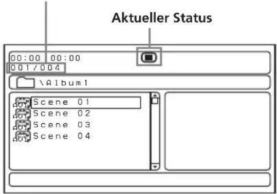Aktueller Status 00:00 00:00 001/004 \Album1 Scene 01 Scene 02 Scene 03 Scene 04