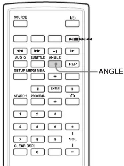 SOURCE AUDIO SUBTITLE ANGLE REP SETUP MENOP MENU SEARCH PROGRAM 1 2 3 4 5 6 + 7 8 9 VOL CLEAR DSPL 0 - ANGLE
