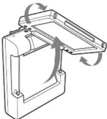 SONY MV650STR - Wanneer de speler achter de stoel wordt bevestigd - 1