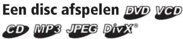 Een disc afspelen DVD VCD CD MP3 JPEG DivX®