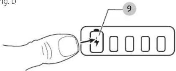BLACK & DECKER BCL101 - Indicateur de I'etat du chargement (Fig. D) - 1