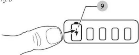 BLACK & DECKER BCL101 - State of Charge Indicator (Fig. D) - 1