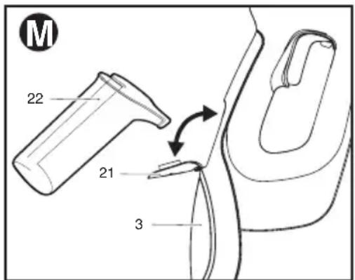 BLACK & DECKER BDH1855SM - RETRAIT DU TUYAU - 3