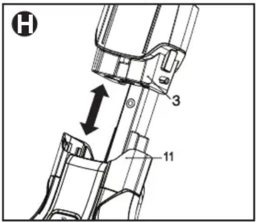 BLACK & DECKER BDH1765SM - LLENADO DEL TANQUE DE AGUA - FIG. G &amp; H - 2