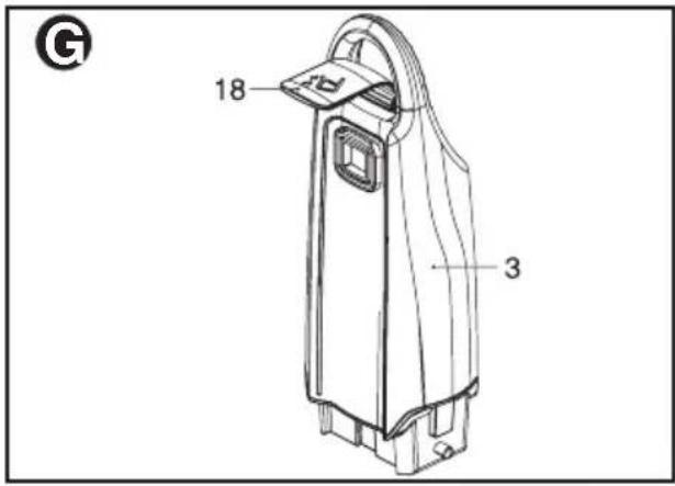 BLACK & DECKER BDH1765SM - FILLING THE WATER TANK - Fig. G &amp; H - 1