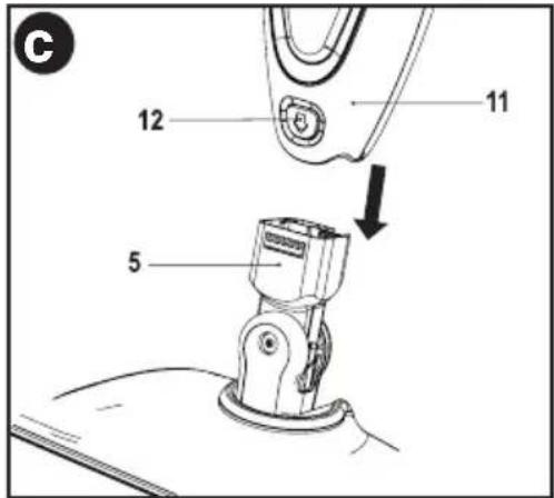 BLACK & DECKER BDH1850SM - flxatlon de La tÊte À VaPeur — fig. c - 1
