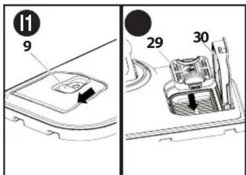 BLACK & DECKER BDH1850SM - coLocación de un Paquete de aroMa - (fIG. I) - 1