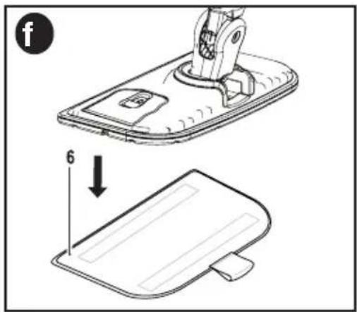 BLACK & DECKER BDH1850SM - reMoVInG a cLeanInG Pad - fig. G - 1