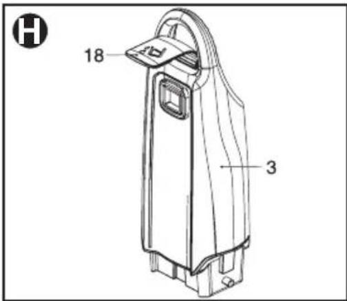 BLACK & DECKER BDH1760SM - LLENADO DEL TANQUE DE AGUA - FIG. H & I - 1