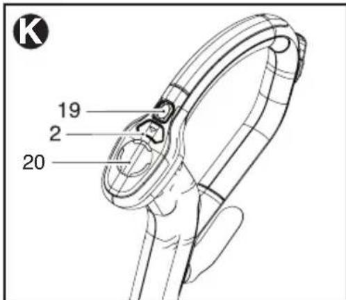 BLACK & DECKER BDH1760SM - Cadran Smart SelectMC - Fig. K - 1