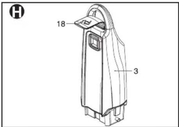 BLACK & DECKER BDH1760SM - FILLING THE WATER TANK - Fig. H & I - 1