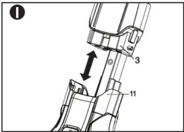 BLACK & DECKER BDH1760SM - FILLING THE WATER TANK - Fig. H & I - 2