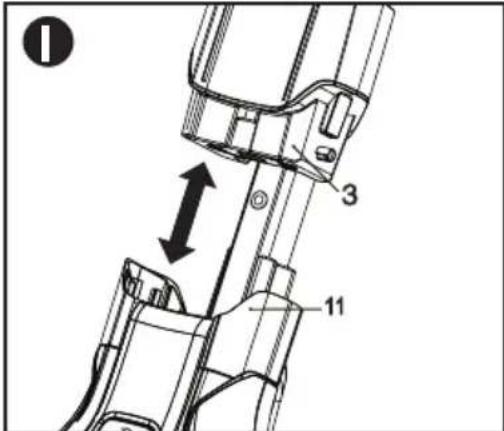 BLACK & DECKER BDH1760SM - LLENADO DEL TANQUE DE AGUA - FIG. H & I - 2