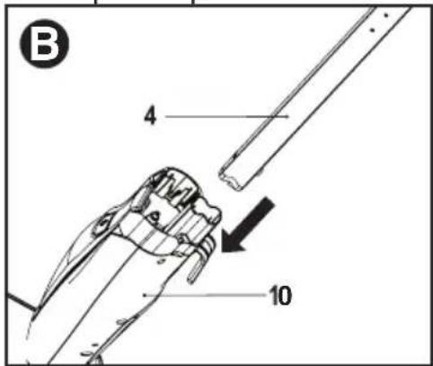 BLACK & DECKER BDH1725SM - FIXATION DU RESERVOIR D'EAU - 1