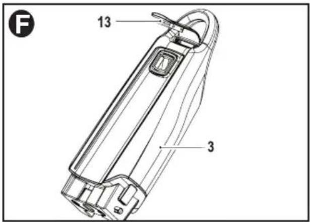 BLACK & DECKER BDH1725SM - FILLING THE WATER TANK - Fig. F & G - 1