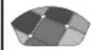 BLACK & DECKER BDH1725SM - Using the SmartSelect™ dial (2), choose from one of the following applications: - 1