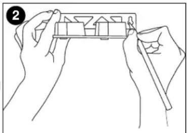 BLACK & DECKER ISD600 - Cómo colgar la base cargadora (fig. 2 y 3) - 1