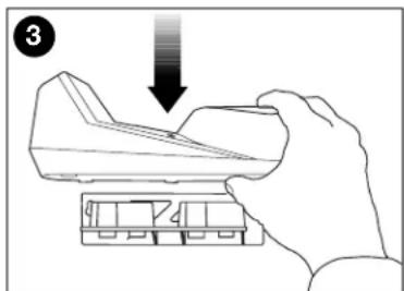 BLACK & DECKER ISD600 - Hanging the Charging Base (fig. 2 & 3) - 2