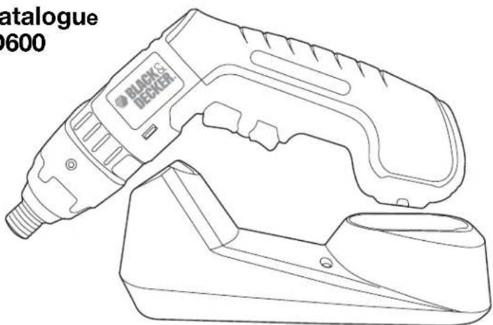 BLACK & DECKER ISD600 - MODE D'EMPLOI - 1